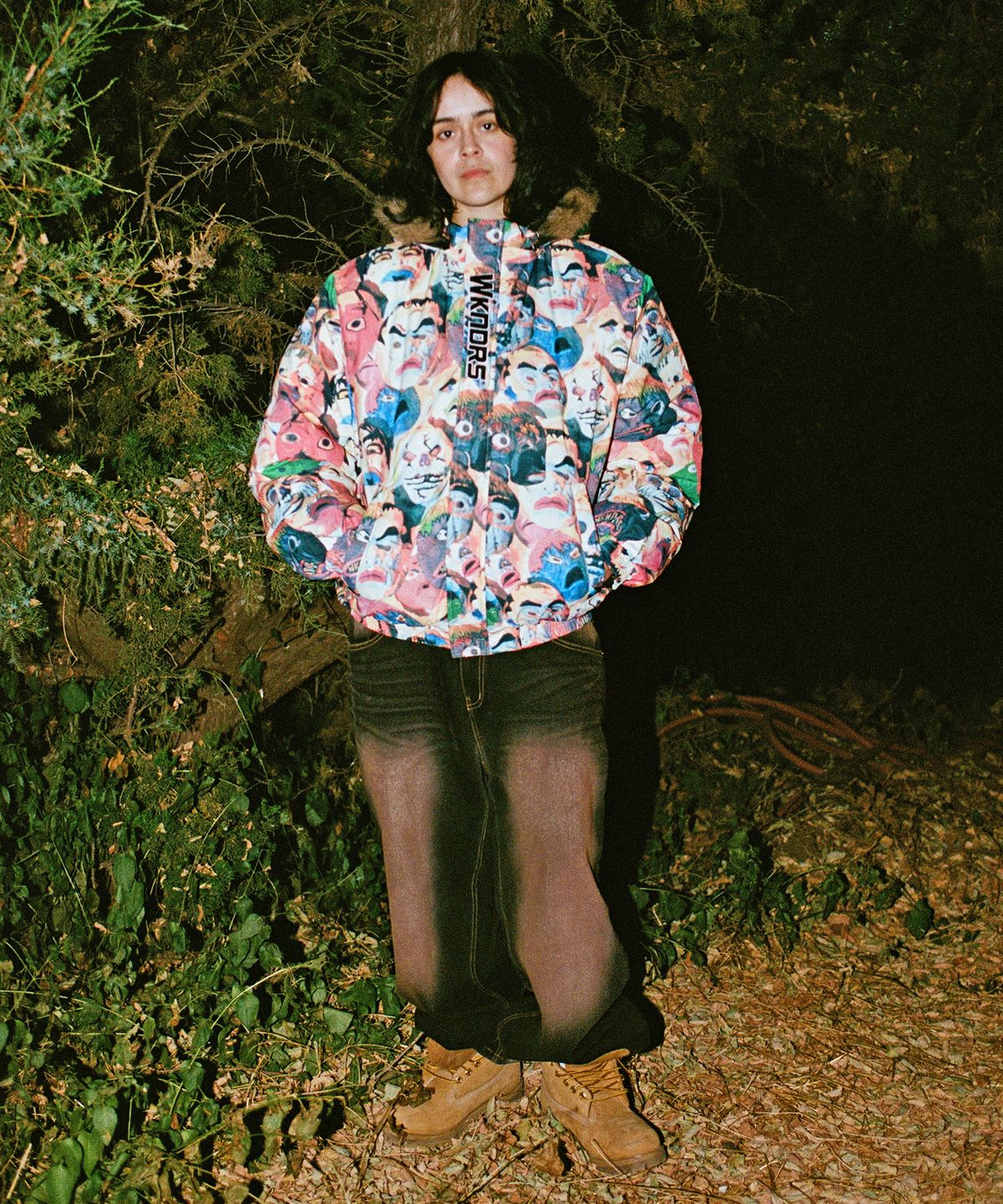 위캔더스(WKNDRS) VINTAGE WASH DENIM PANTS (D.BLACK)