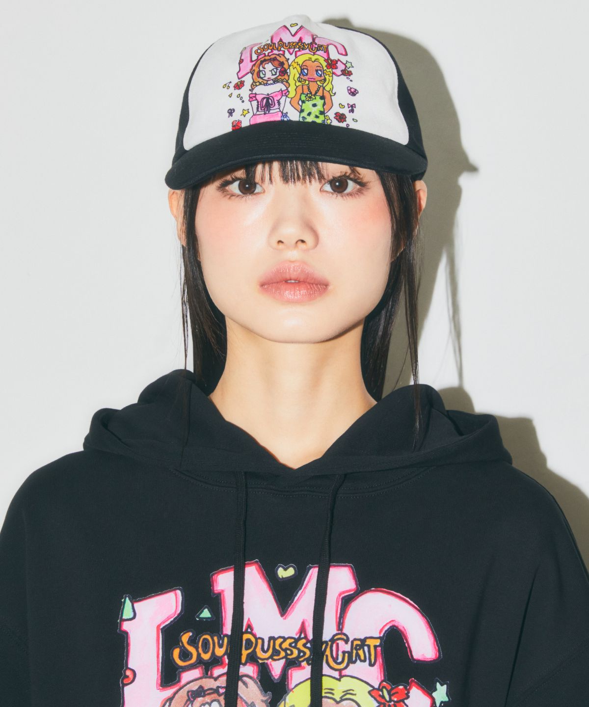 엘엠씨(LMC) LMC X SOULPUSSSYCAT FRIEND CAP black