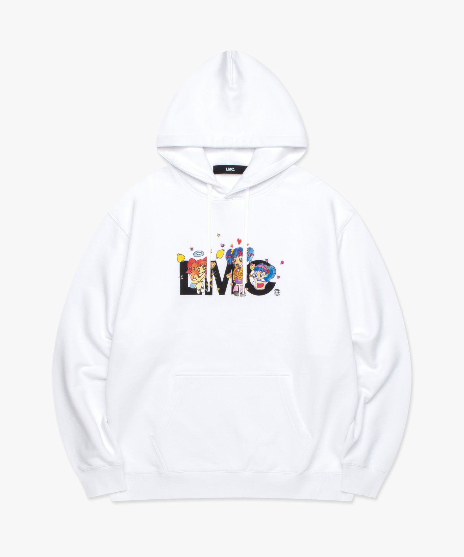 MUSINSA | LMC LMC x SOULPUSSSYCAT GIRLS OG COMBO HOODIE white