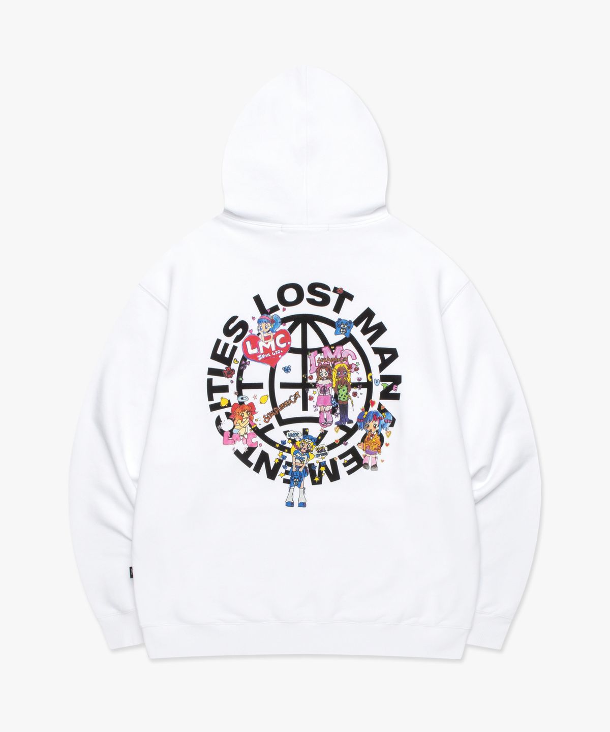 엘엠씨(LMC) LMC X SOULPUSSSYCAT GIRLS OG COMBO HOODIE white