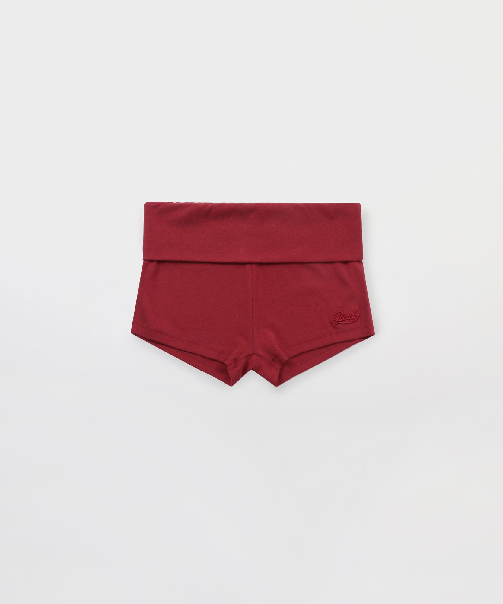 ★BADBLOOD★ Beyond Soft Fold Over Shorts Tobacco w-srt24-08 Badblood Beyond Soft Fold Over Shorts - Tobacco – BBGSHOPHK