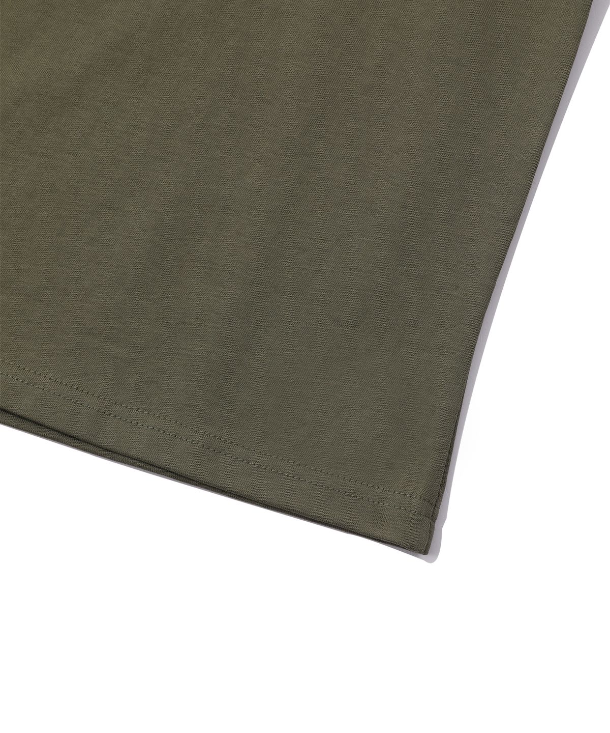 에피소드 언타이틀(EPISODE UNTITLED) SIGNATURE LOGO PATCHWORK LONG SLEEVES_KHAKI