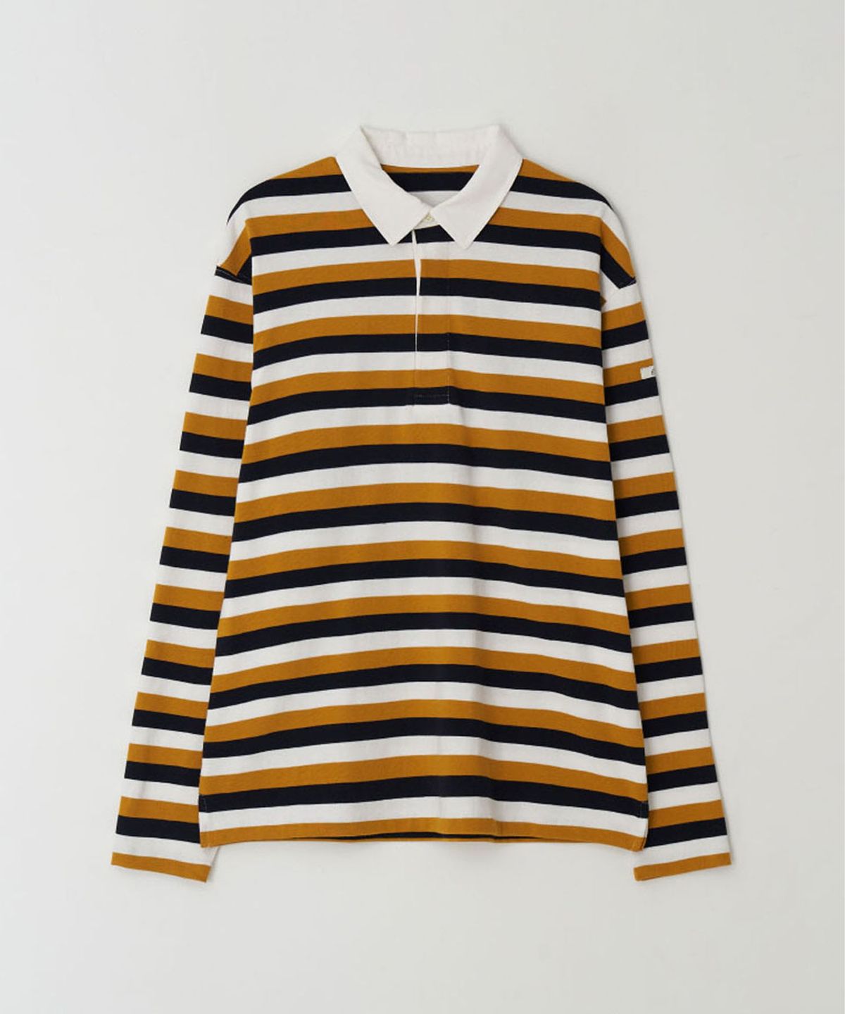 알엠알엔(RMRN) LOOSE FIT STRIPE RUGBY T-SHIRT
