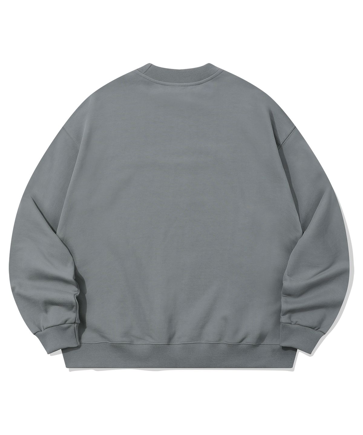 에피소드 언타이틀(EPISODE UNTITLED) APPLIQUE EMBROIDERY LOGO SWEATSHIRT_GREY BLUE