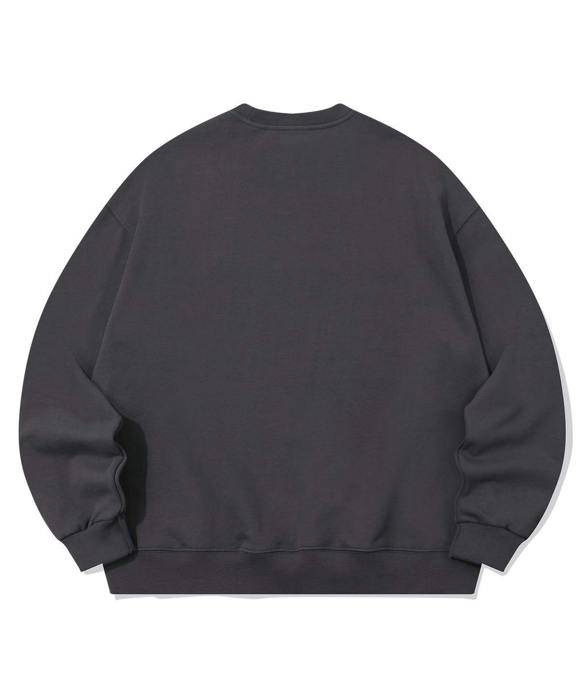 에피소드 언타이틀(EPISODE UNTITLED) APPLIQUE EMBROIDERY LOGO SWEATSHIRT_CHARCOAL