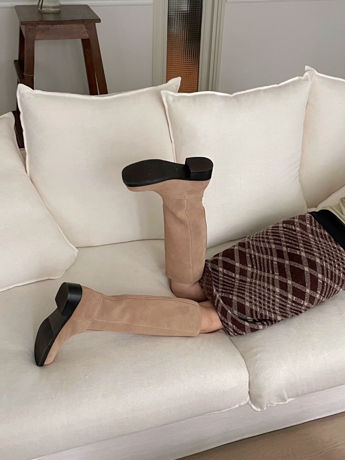 바이아덜스(BYOTHERS) Bereka leather long boots
