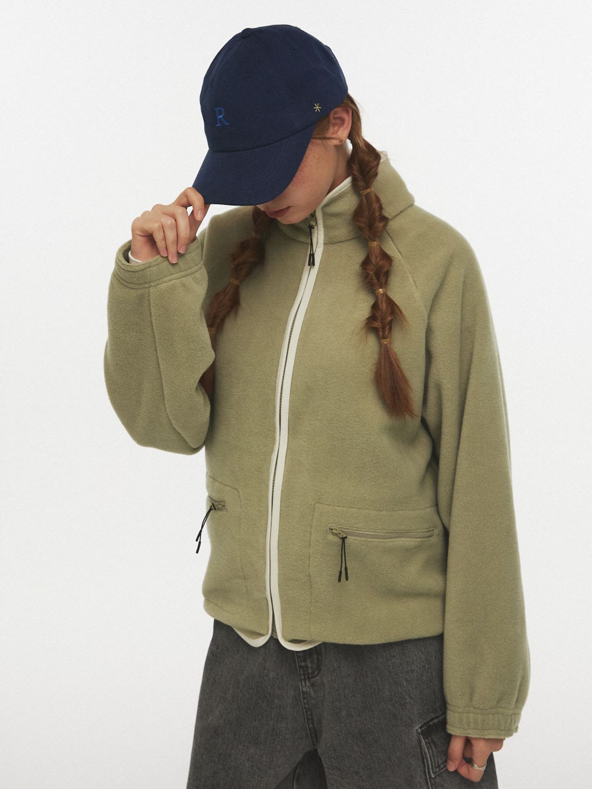 알엠알엔(RMRN) COMFY FLEECE ZIP-UP