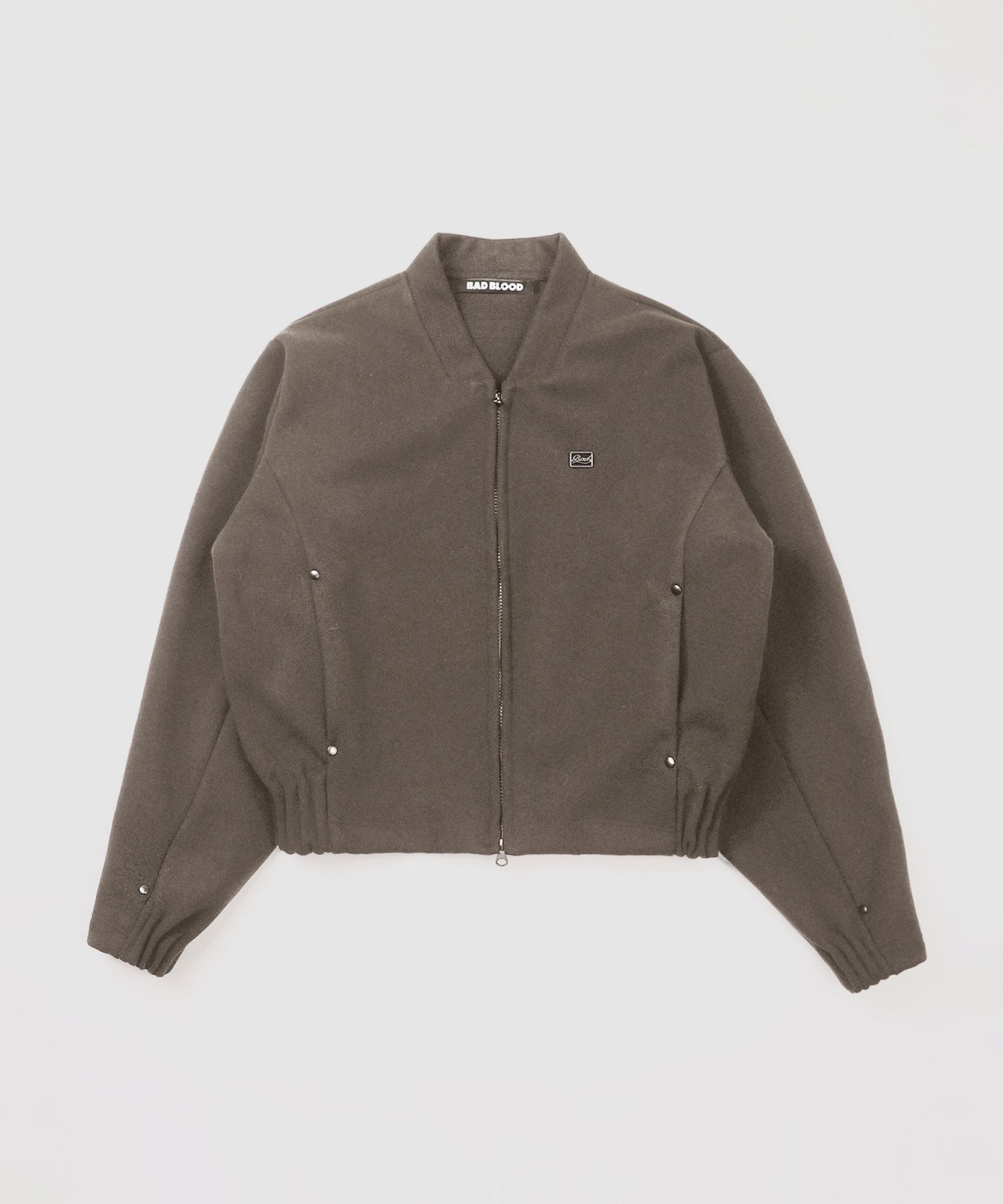 ブルゾン BADBLOOD Beyond Cash Soft Zip-Up Jacket Tobacco w-jkt24-032 MUSINSA | BADBLOOD Beyond Cash Soft Zip-Up Jacket - Tobacco