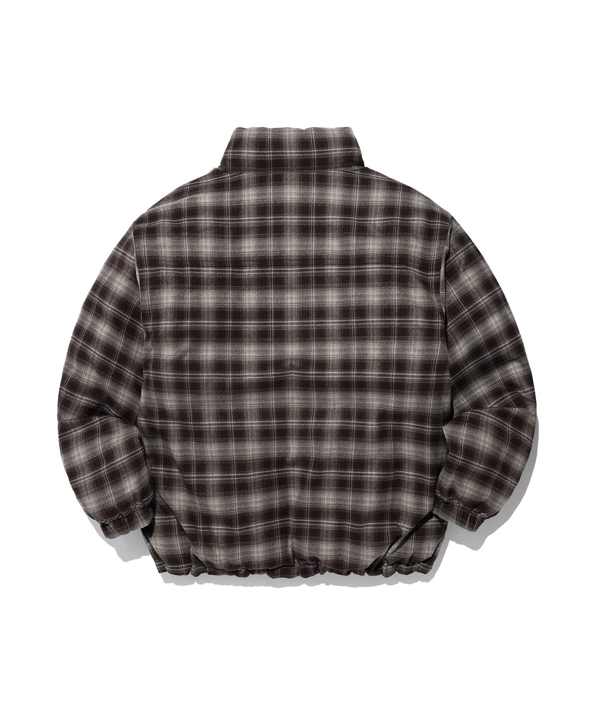 이스트쿤스트(ISTKUNST) FLANNEL REVERSIBLE PUFFER JACKET_BROWN(IK2EWMB900A)