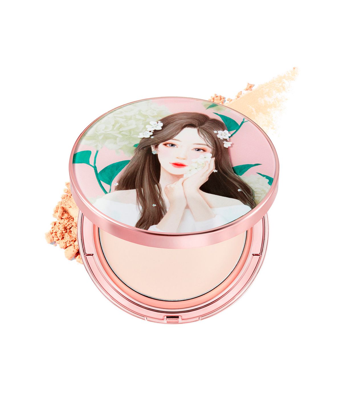 메이크업헬퍼(MAKEUP HELPER) 아트 팩트 오리지널 프로 피니쉬 25g 스위트 소피아 브러쉬 세트
