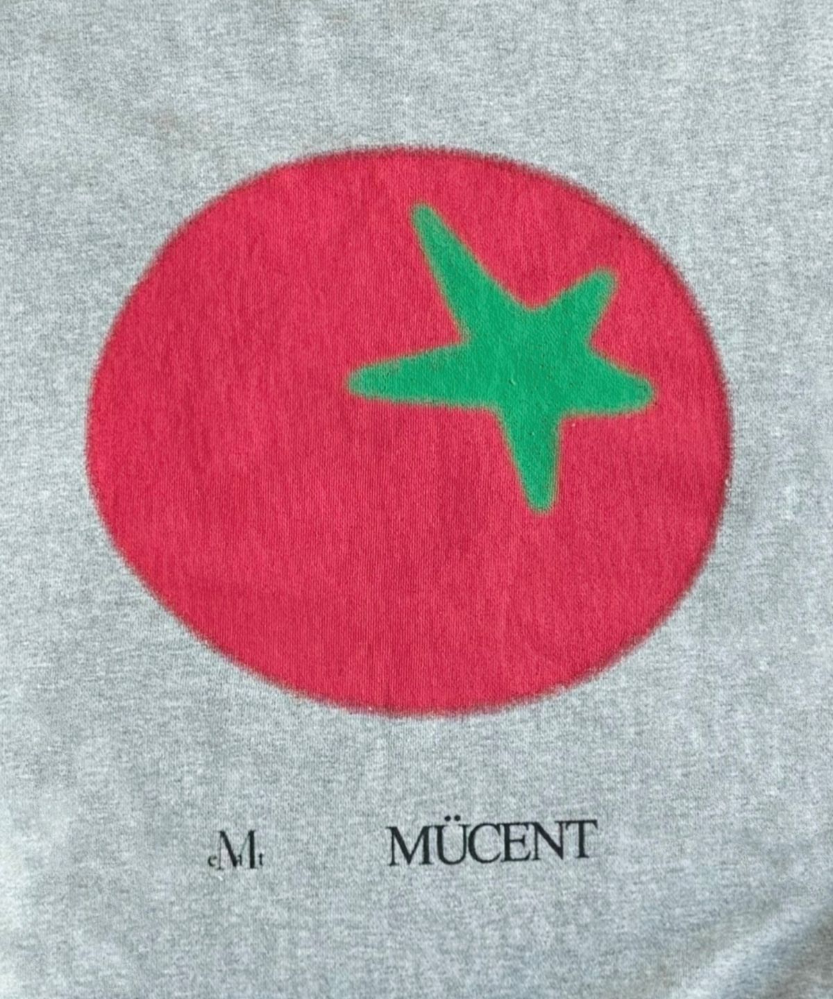무센트(MUCENT) 토마토 프린팅 시그니처 맨투맨 남녀공용 (3컬러)