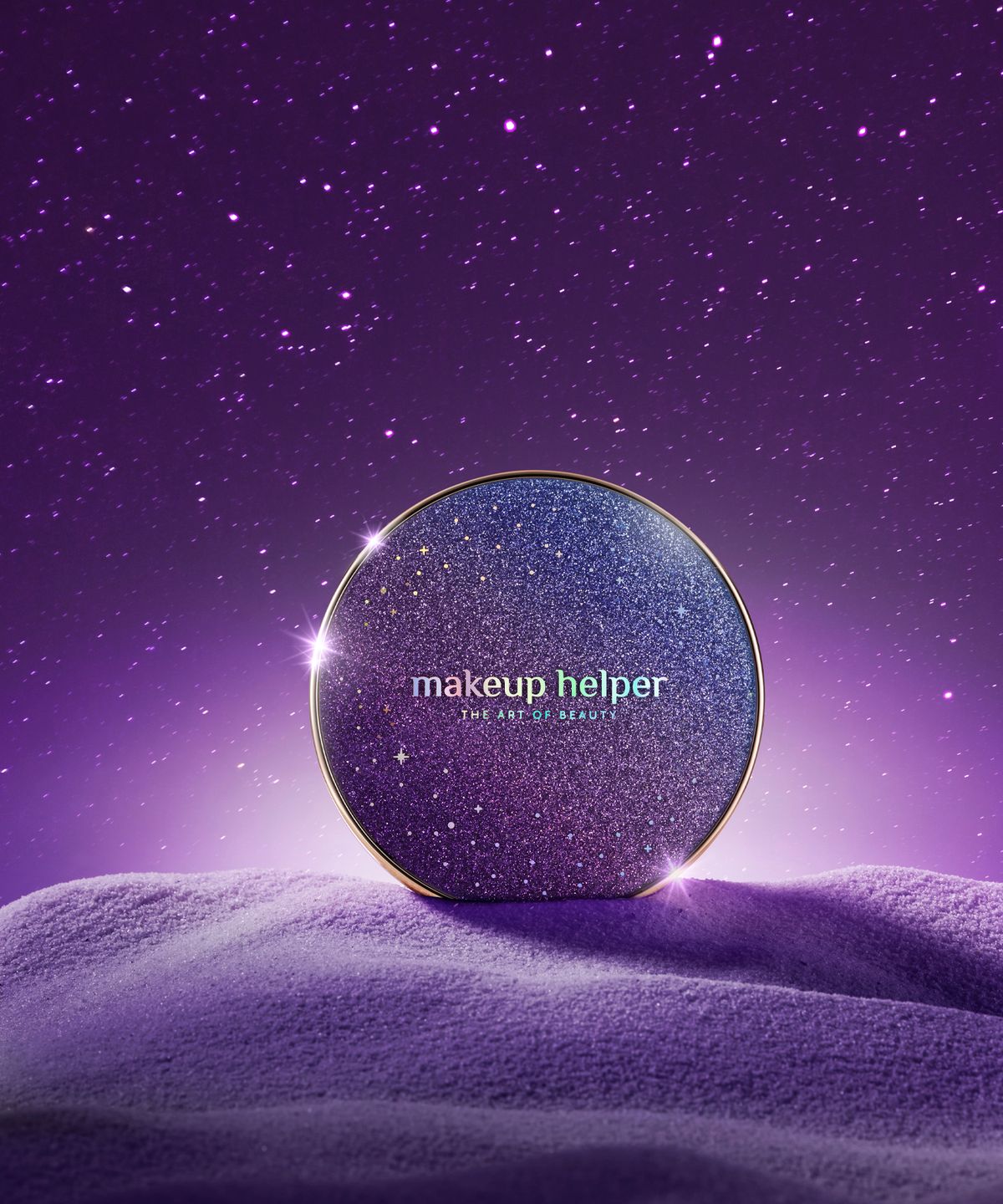 메이크업헬퍼(MAKEUP HELPER) 아트 팩트 오리지널 프로 피니쉬 25g 오로라 문라이트 브러쉬 세트
