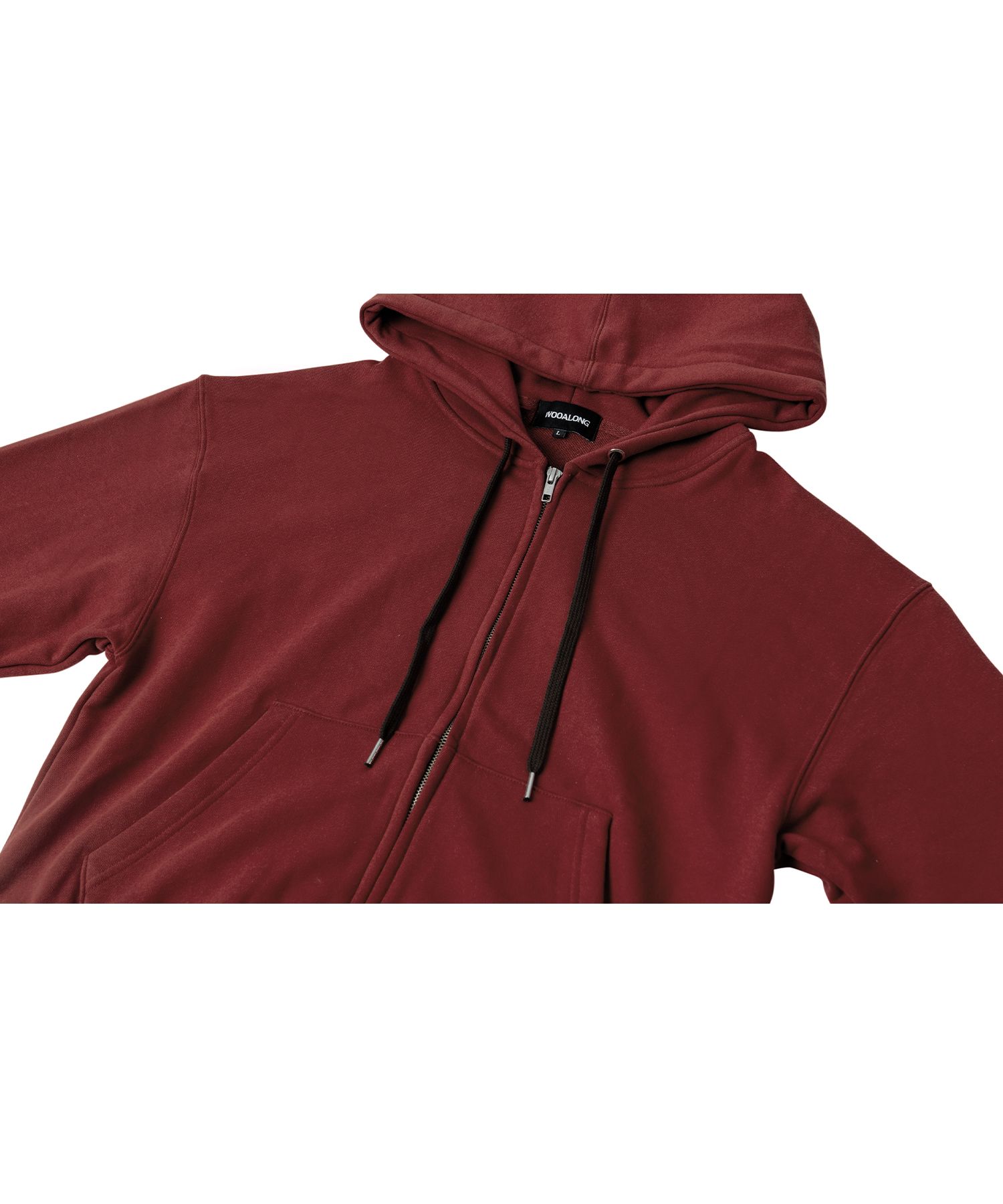 パーカー・フーディ WOOALONG Signature slim hood zipup BRICK RED MUSINSA | WOOALONG Signature slim hood zip-up - BRICK RED