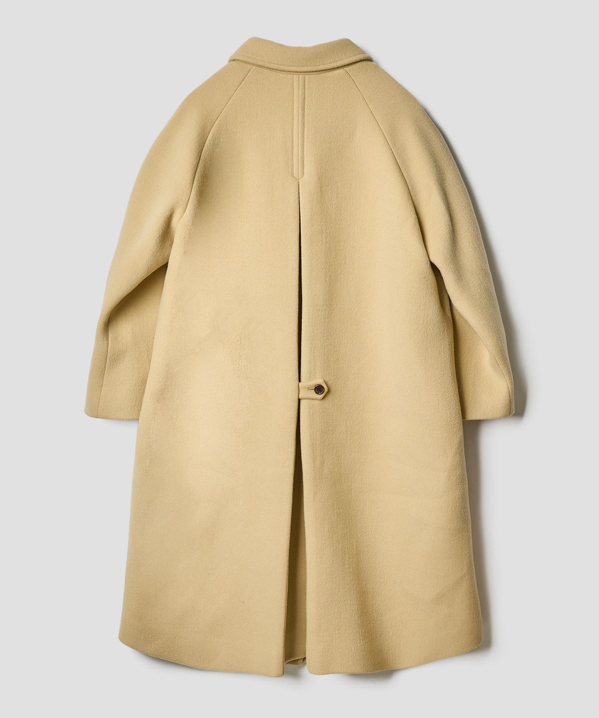튜드먼트(TTUDEMENT) BALMACAAN WOOL COAT BUTTER