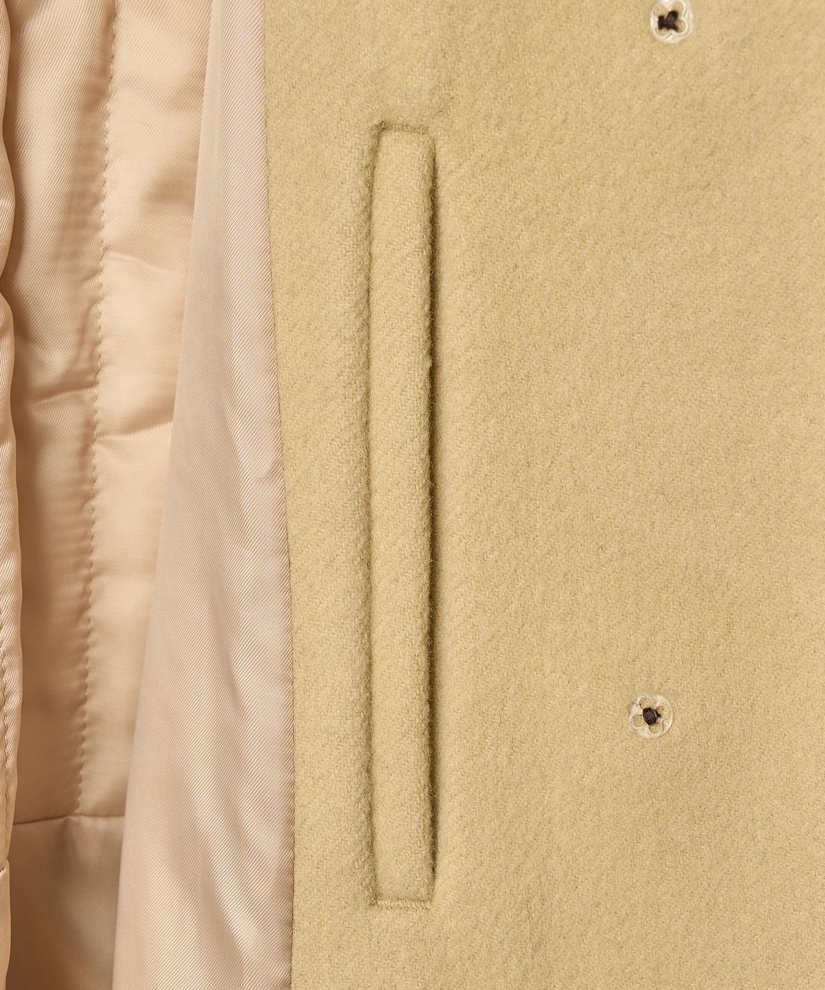튜드먼트(TTUDEMENT) BALMACAAN WOOL COAT BUTTER