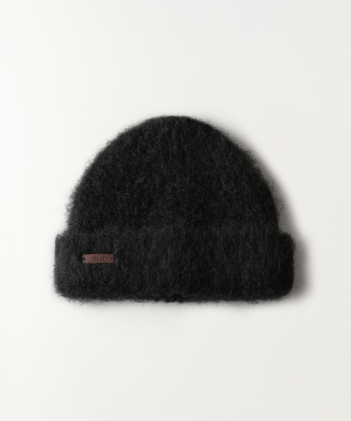 튜드먼트(TTUDEMENT) HAIRY KNIT BEANIE BLACK