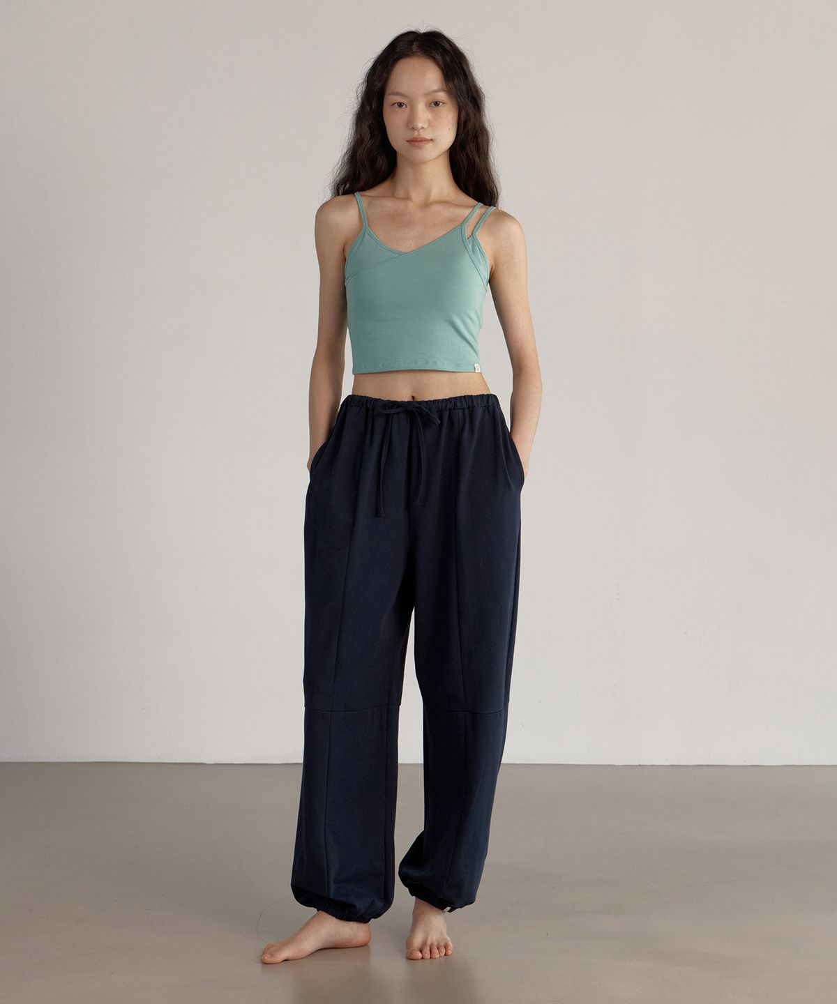 디야니(DHYANI) Slow tempo Pants (Deep sea) [남여공용]
