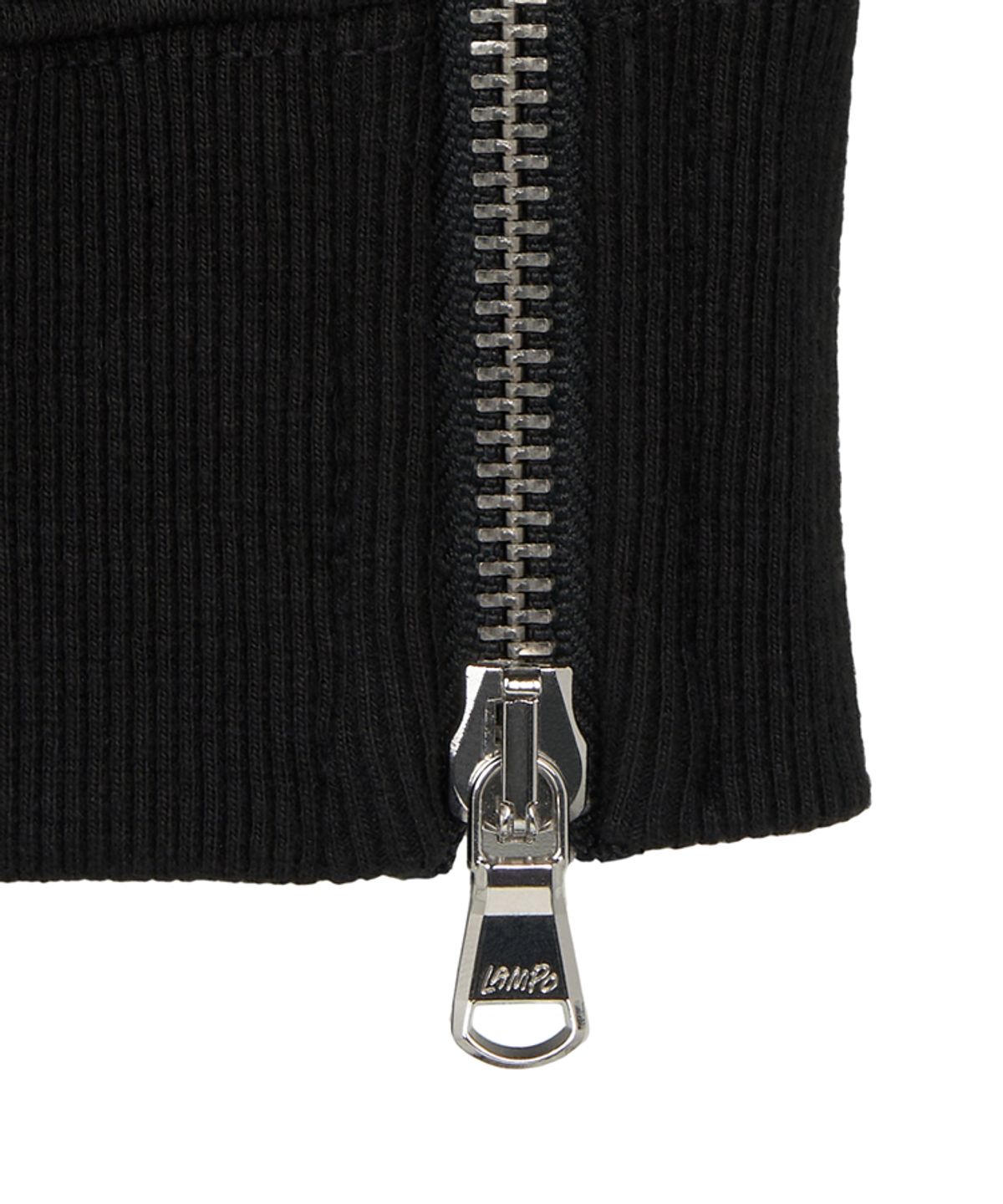 스트라이크(STRIKE) Studded Splatter Paint Zippers Sweatshirt (BLACK)