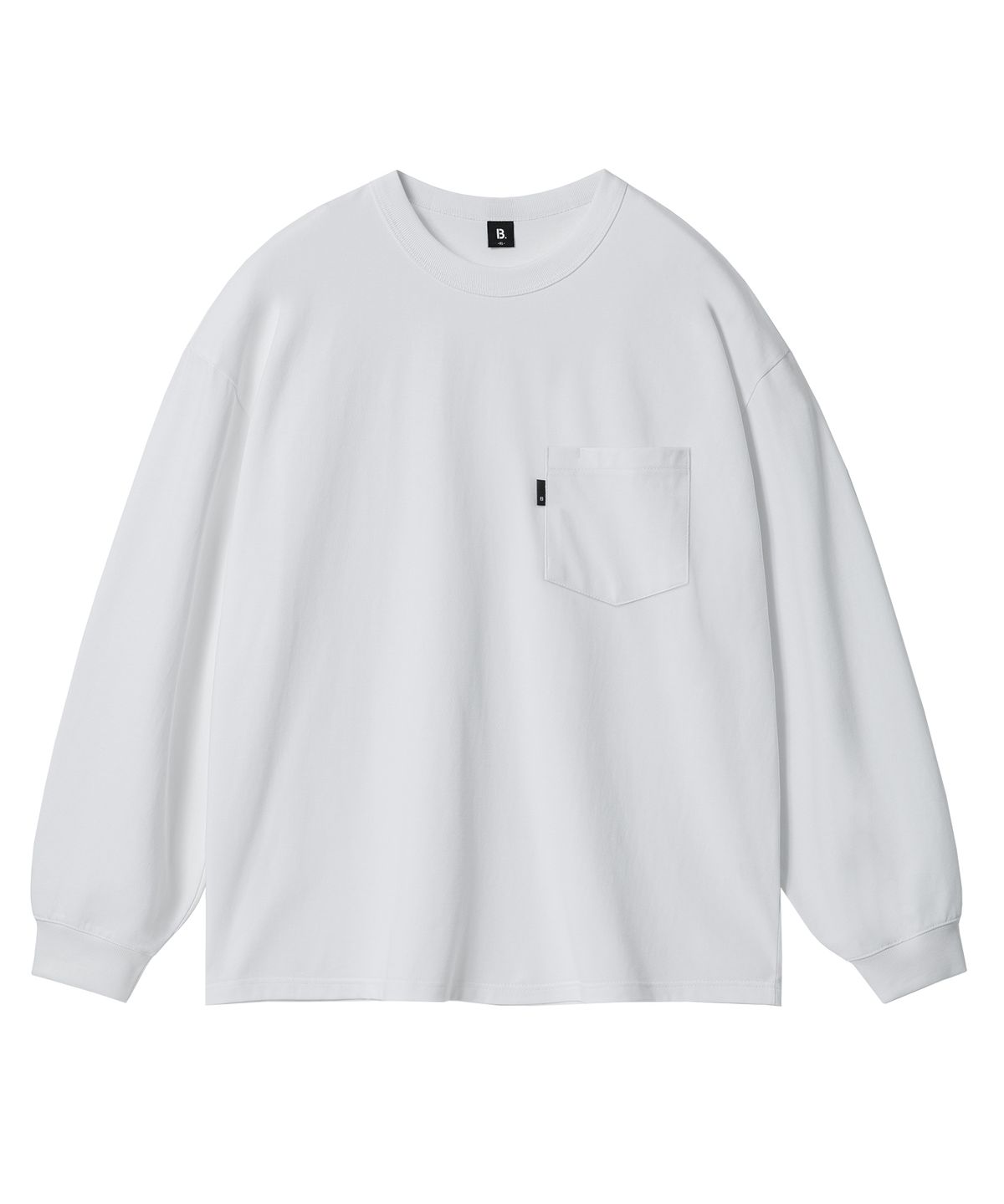 브렌슨(BRENSON) B. 오버핏 포켓 시보리 긴팔티 ( 4Color )