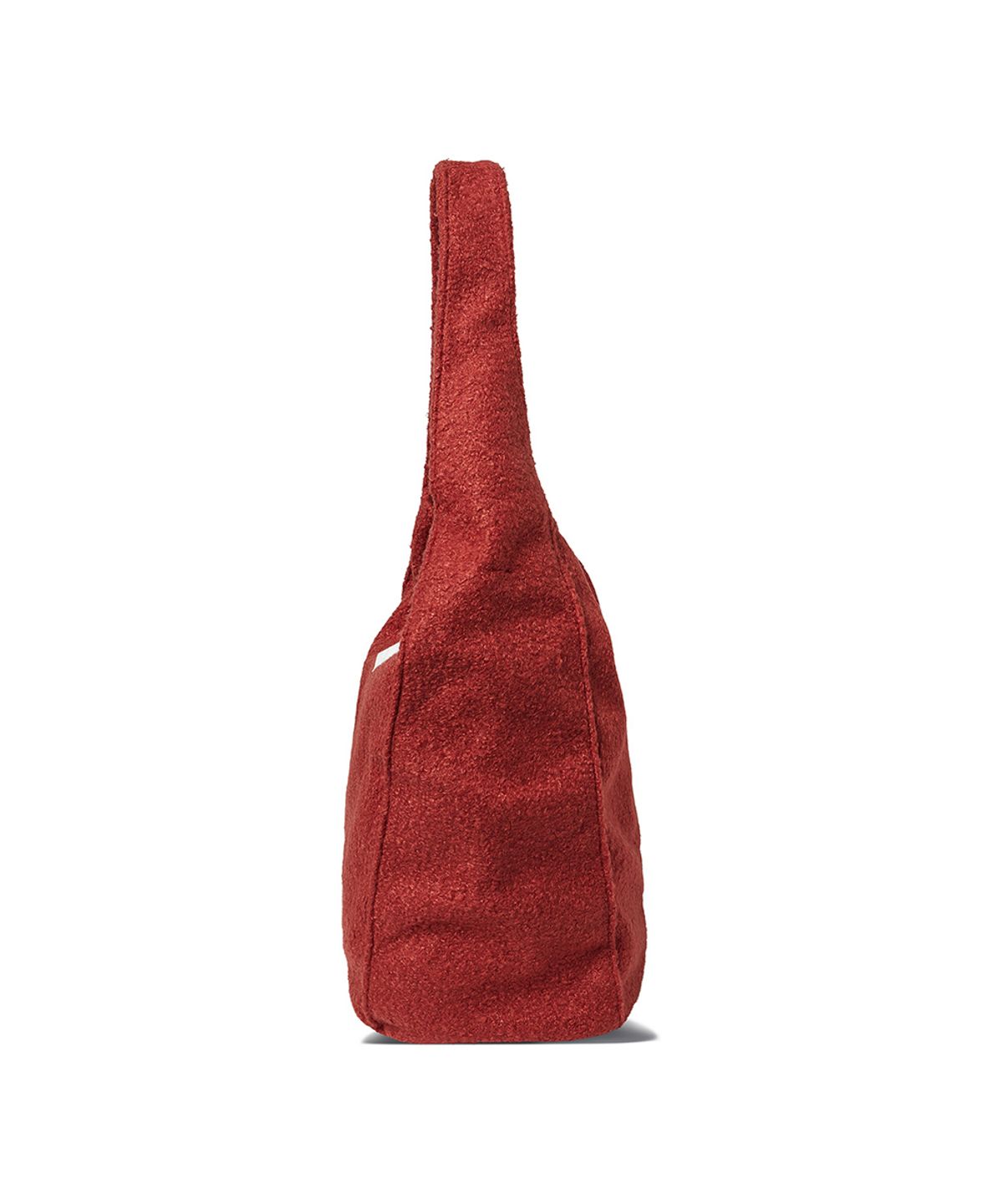 더그린랩(THE GREEN LAB) 부클 울 파우치 숄더백 세트 [코랄 레드]