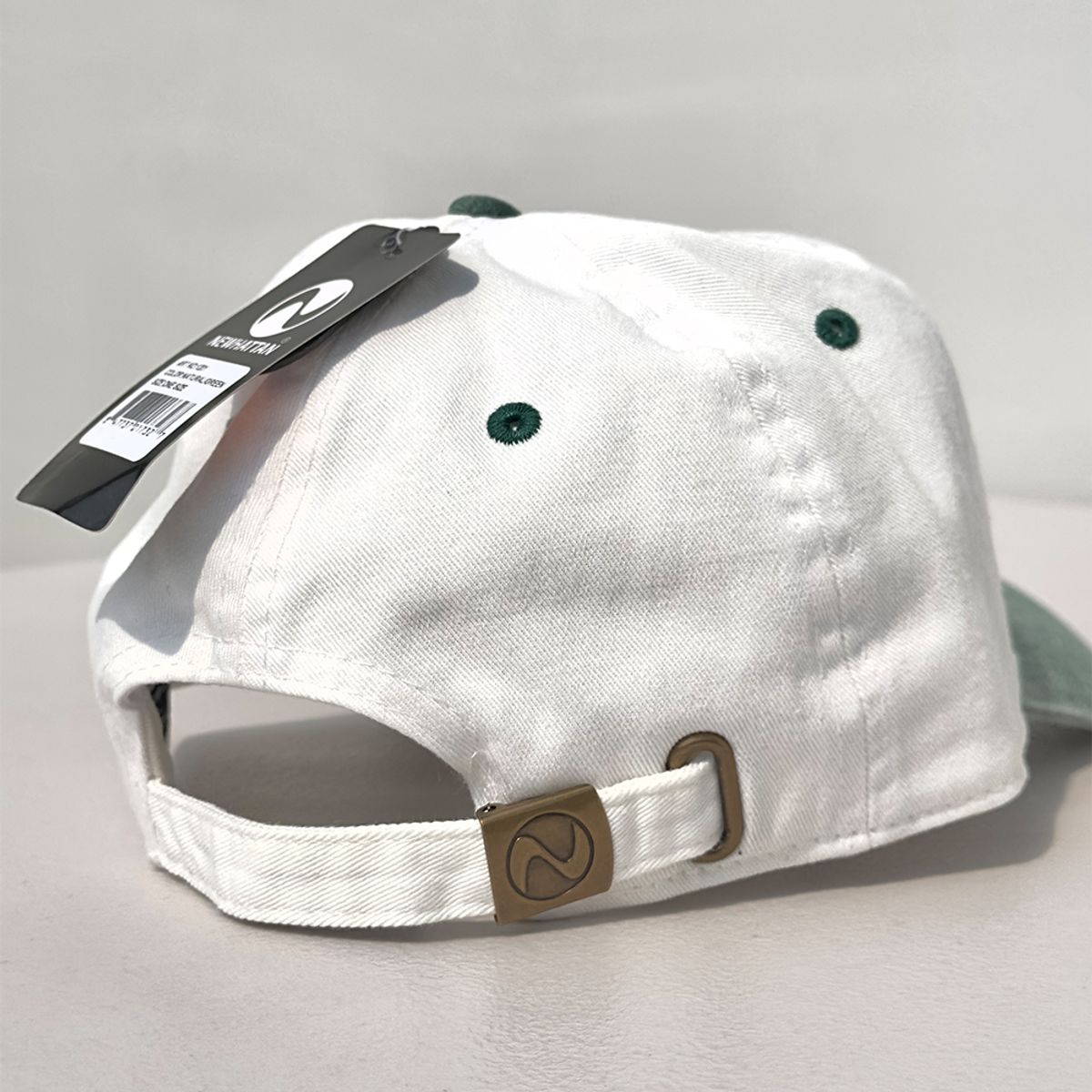 뉴해튼(NEWHATTAN) 빈티지 워싱 볼캡 (natural/green)