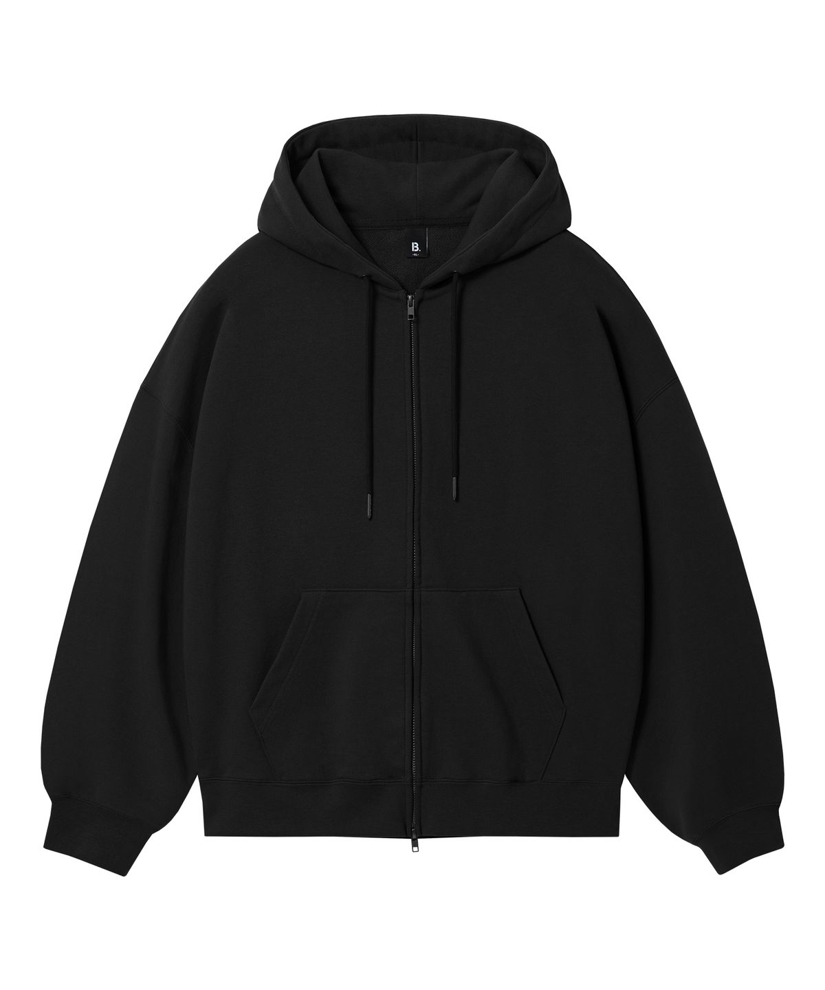 브렌슨(BRENSON) B. 오버핏 2Way 스웨트 후드집업 ( 4Color )