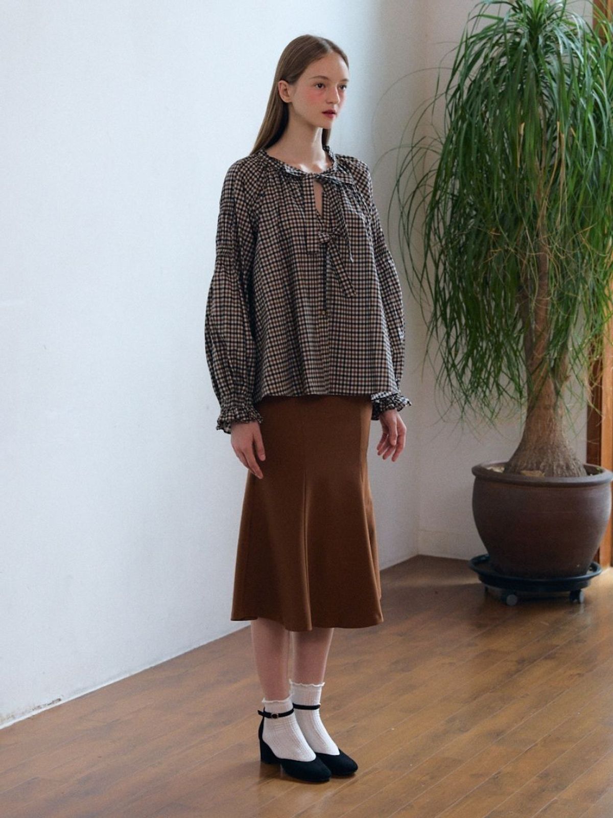 패브릭서울(FABRICSEOUL) slim mermaid skirt