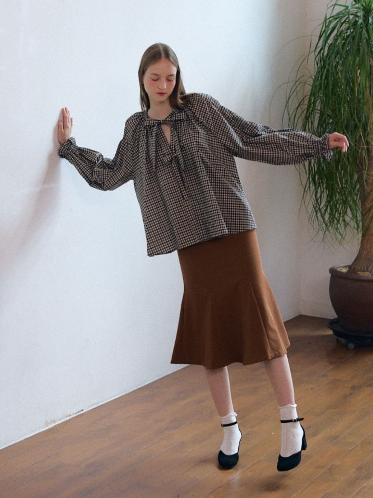 패브릭서울(FABRICSEOUL) slim mermaid skirt