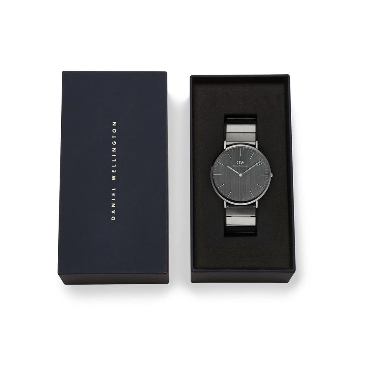 다니엘 웰링턴(DANIEL WELLINGTON) CLASSIC PIANO LINK GRAPHITE UNITONE 패션시계