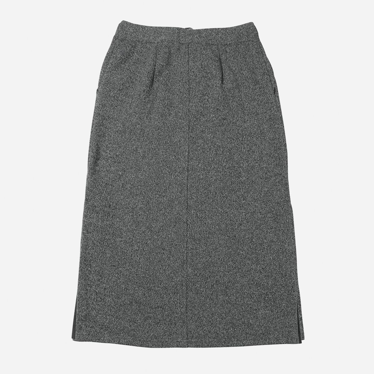 디오디(DOD) 스웨터룩 스커트 - L.CHARCOAL GREY