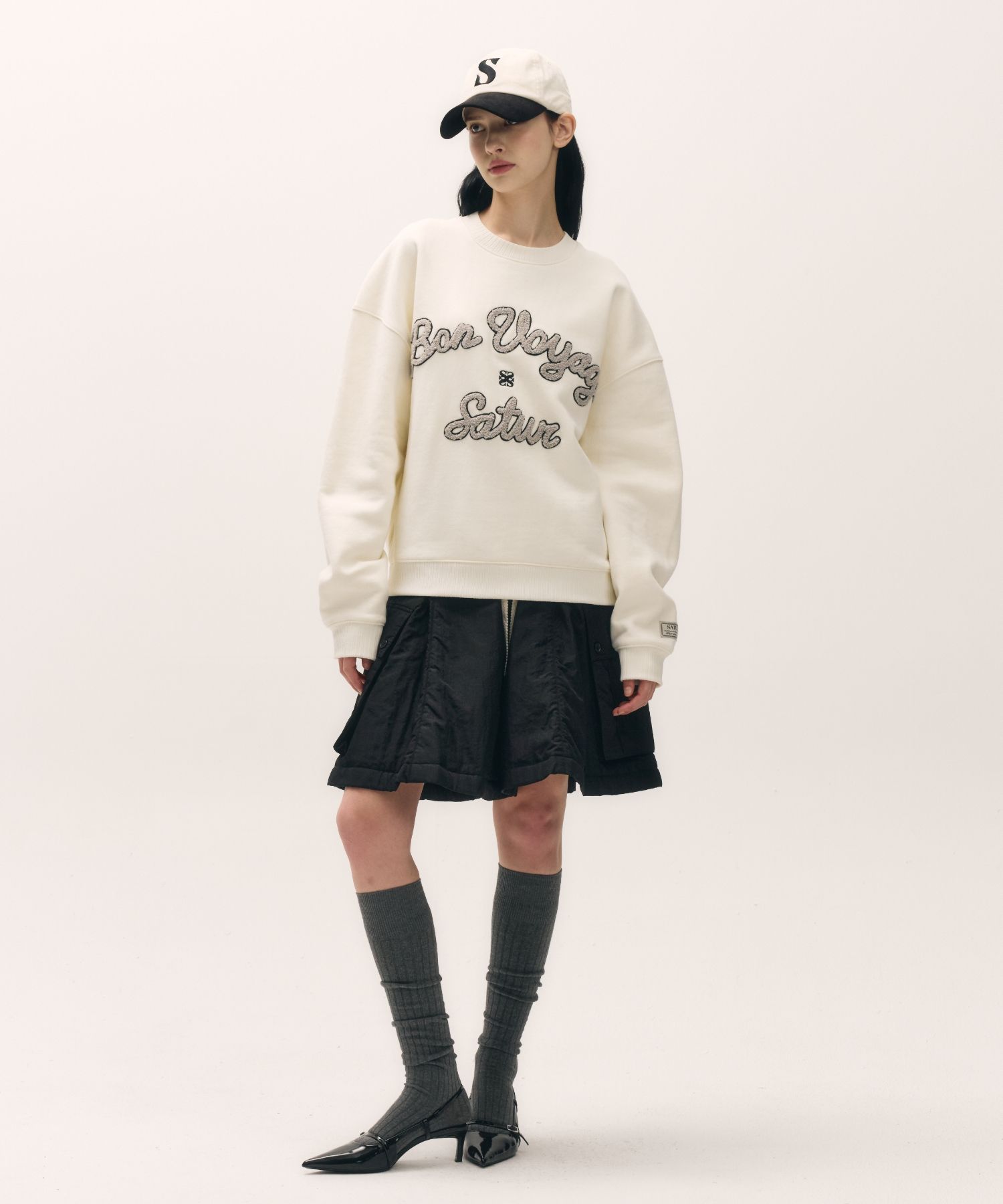 【SATUR】(W) Padded Balloon Cargo Skirt R4946 MUSINSA | SATUR (W) Padded Balloon Cargo Skirt Black