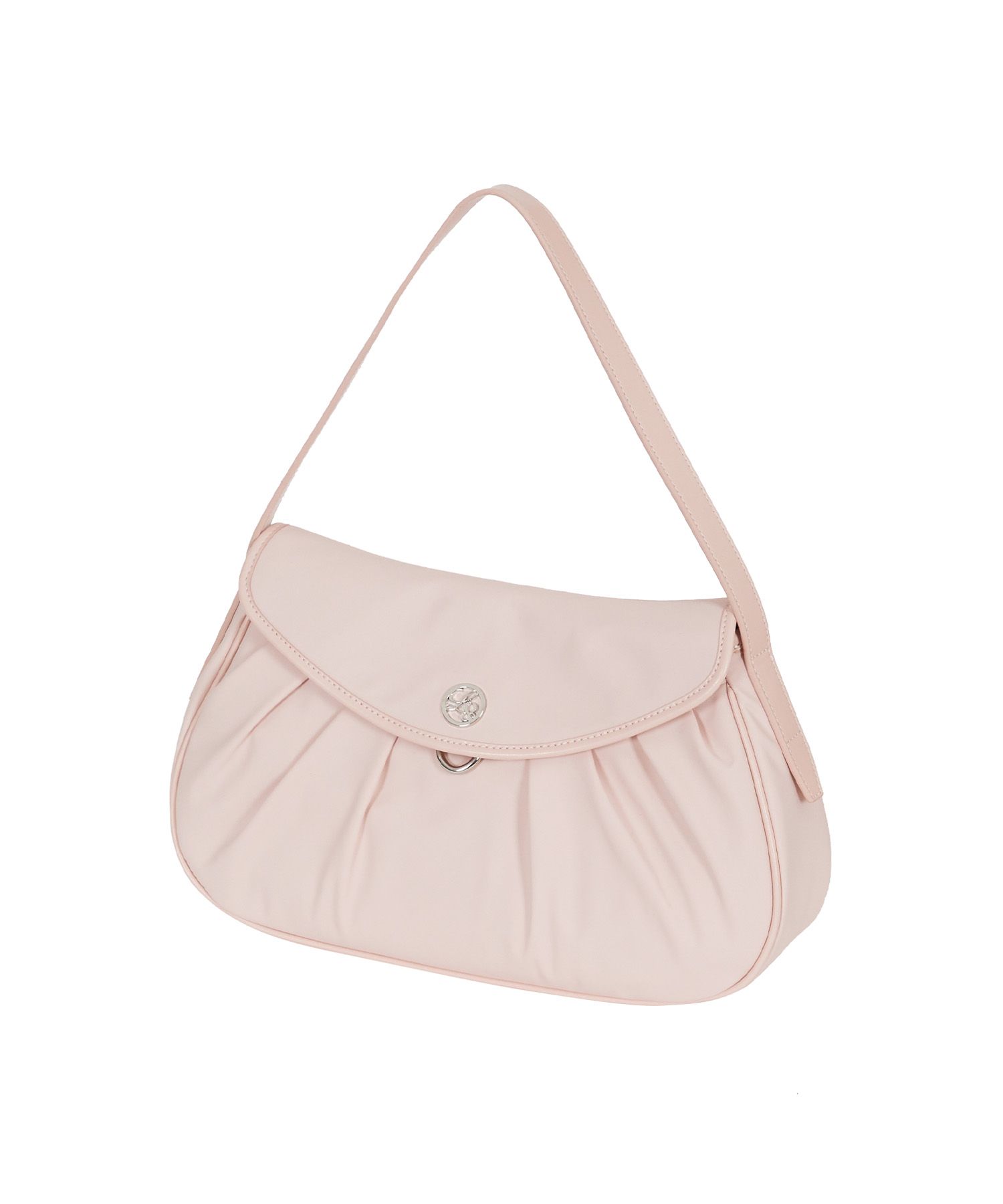 ●ILLIGO● Ruffle round tote bag black 5012264154 Ruffle Round Tote Bag Black - illigo | 60% - Asian Fashion