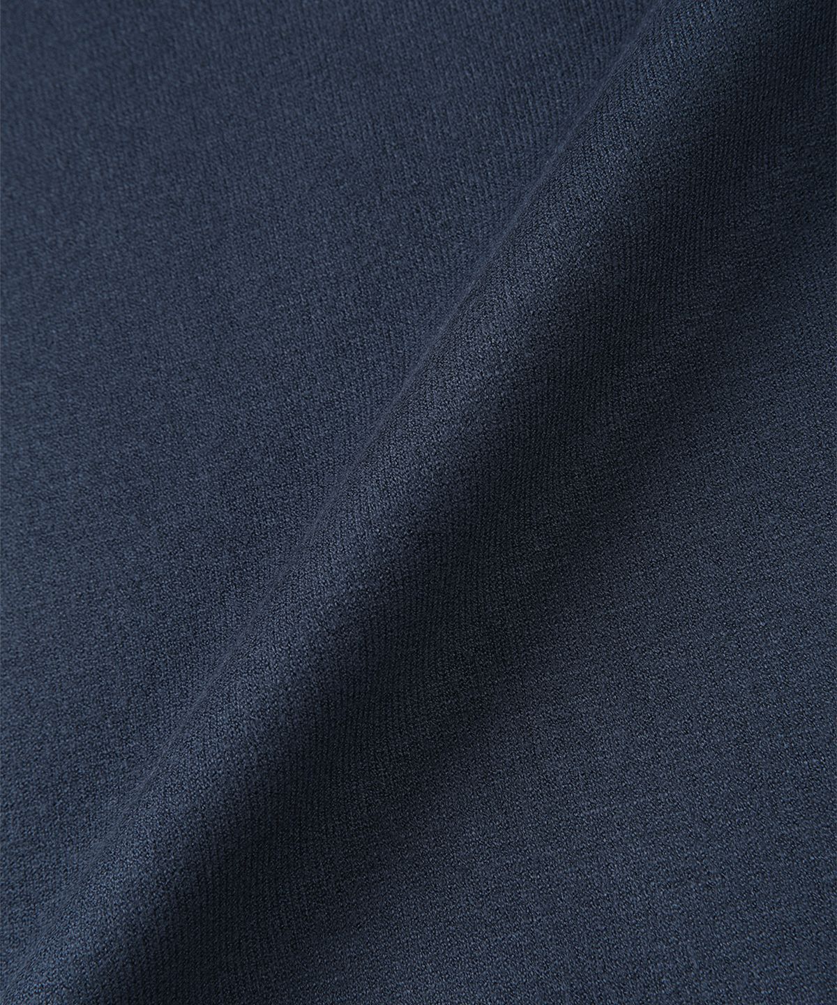 빠니깔레(PANICALE) 네이비 슬림핏 비스코스 블렌드 니트