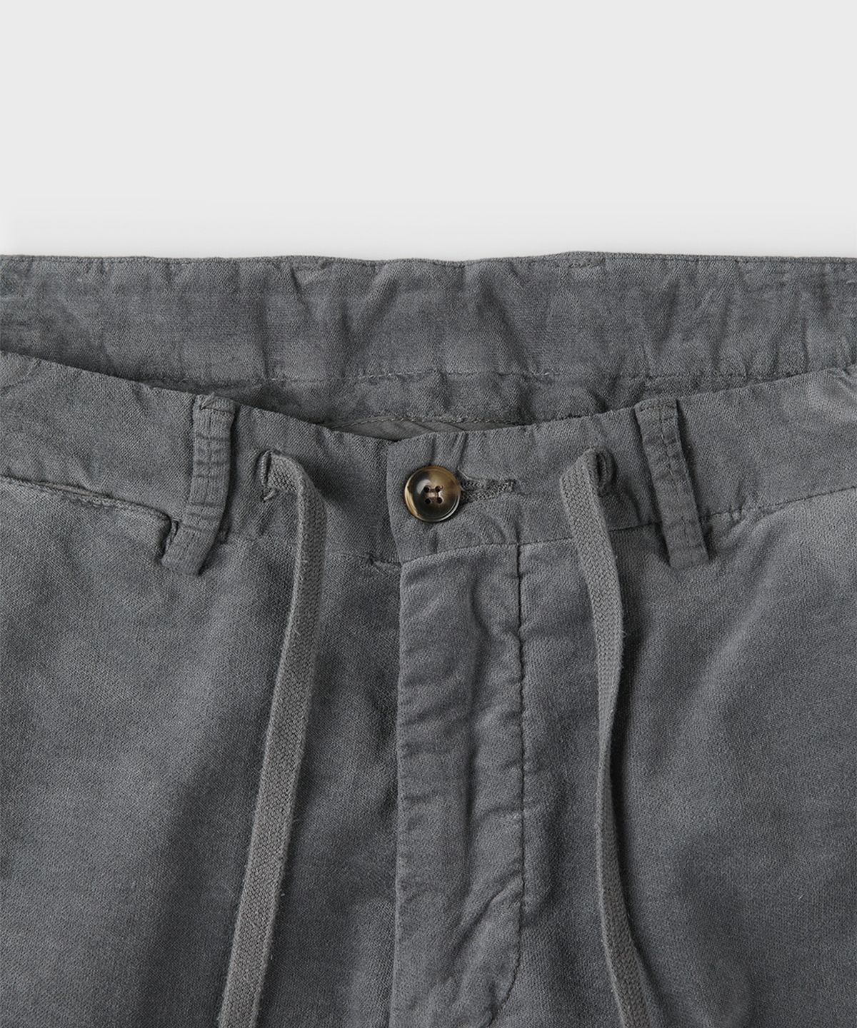 빠니깔레(PANICALE) 그레이 모달 블렌드 드로우스트링 팬츠