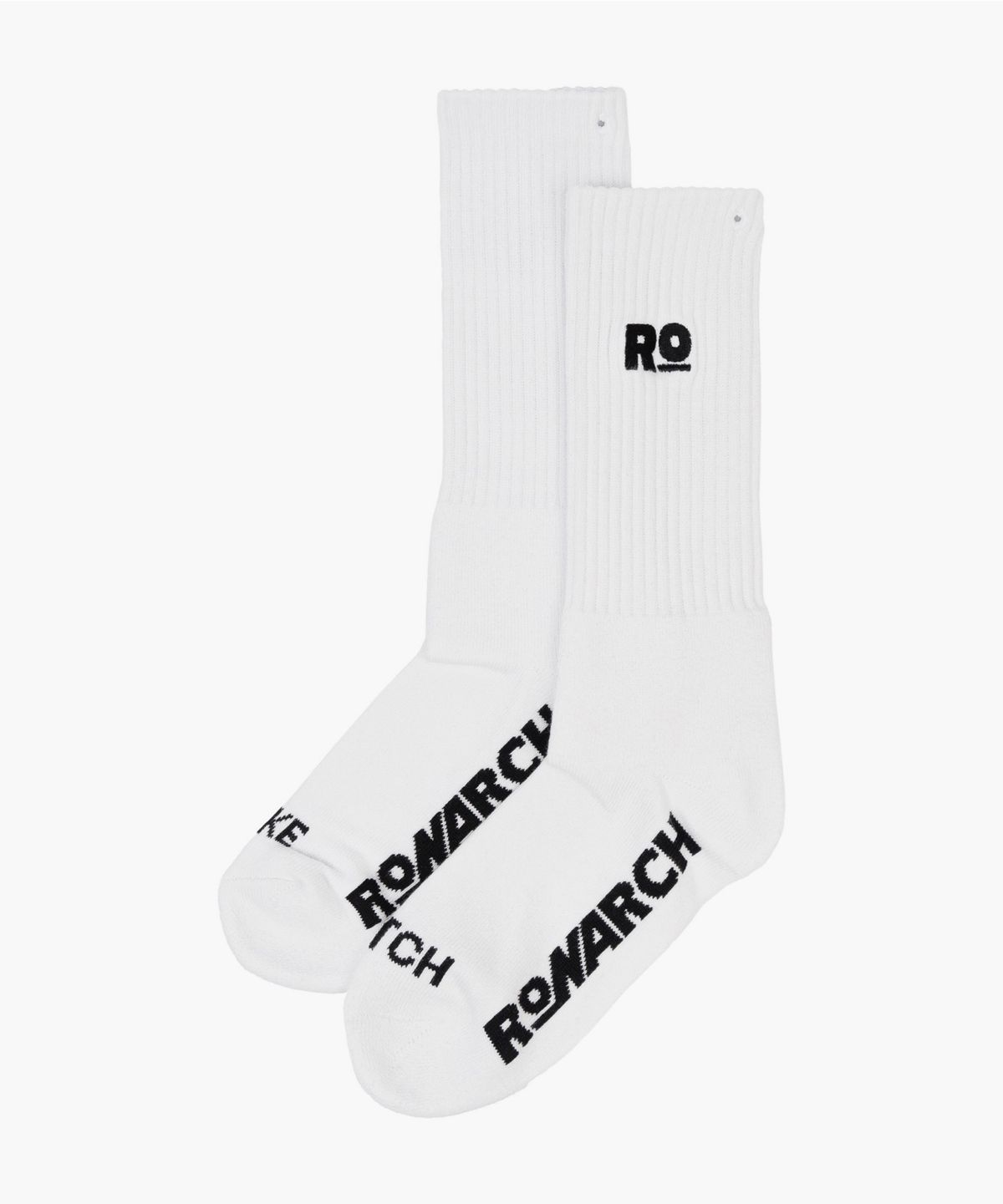 로나크(RONARCH) 미니 로고 화이트 롱핏