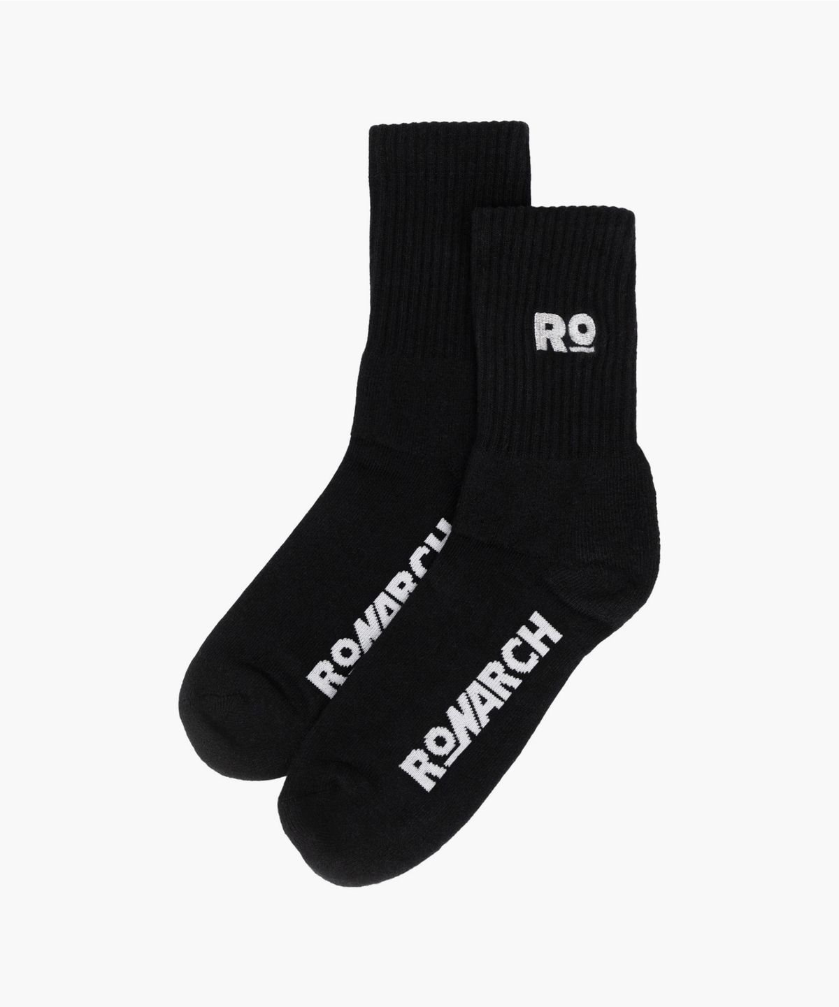 로나크(RONARCH) 미니 로고 블랙 레귤러핏