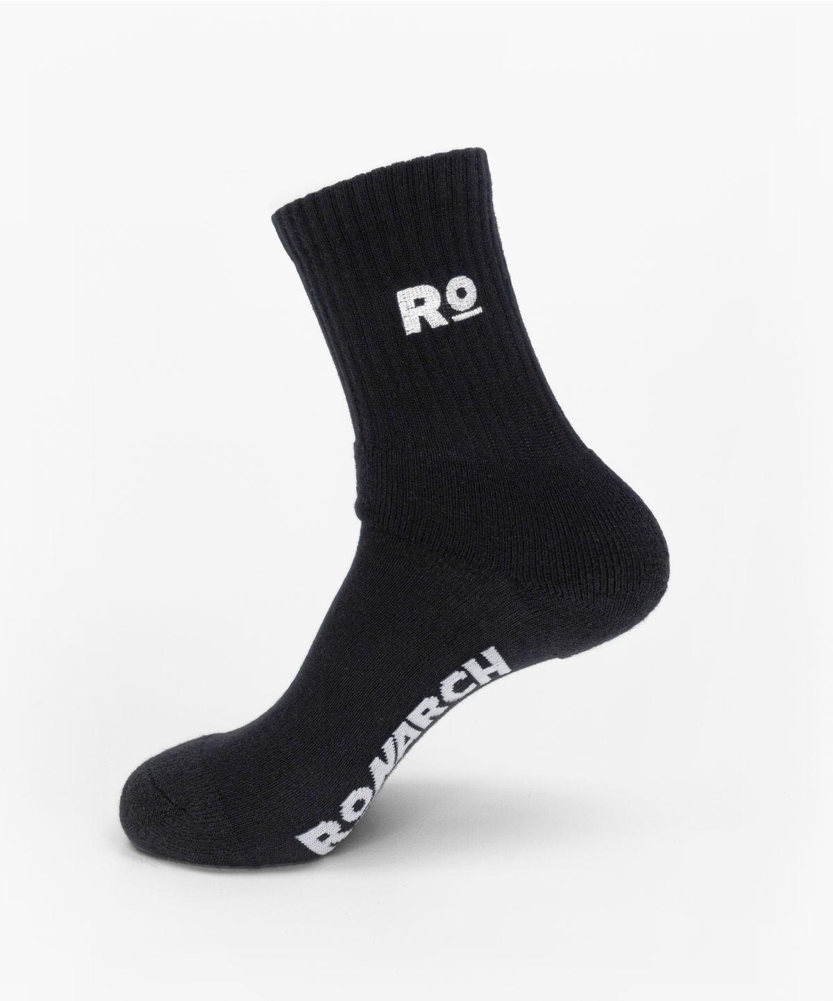 로나크(RONARCH) 미니 로고 블랙 레귤러핏