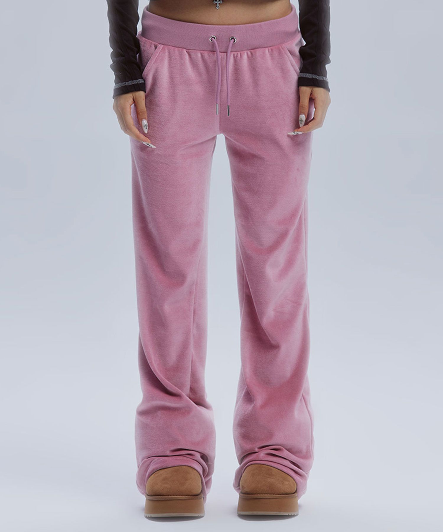 【GILA ARCHIVE】VELOUR LETTERING SWEATPANTS / 追跡付 MUSINSA公式 | GILAARCHIVE VELOUR LETTERING SWEATPANTS_PK