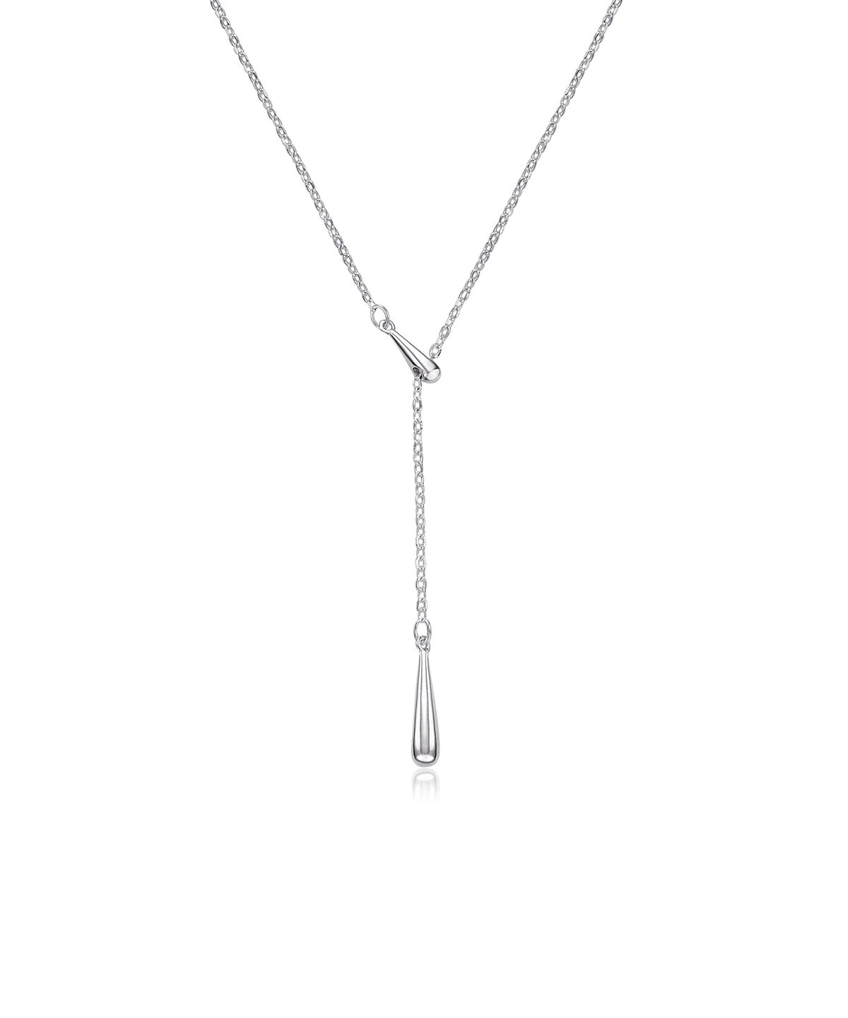 티오유(TOU) [Silver925] NC014 Two Water Drops Necklace