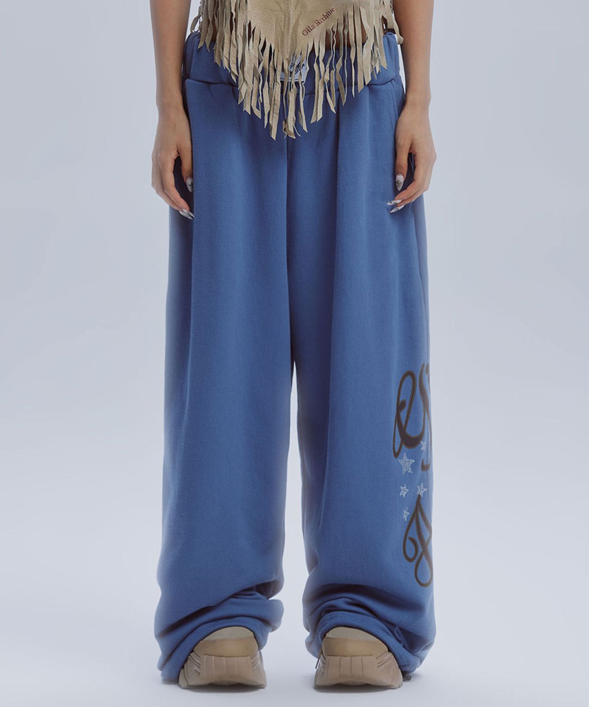 길라아카이브(GILAARCHIVE) LETTERING LOGO SWEATPANTS_SB