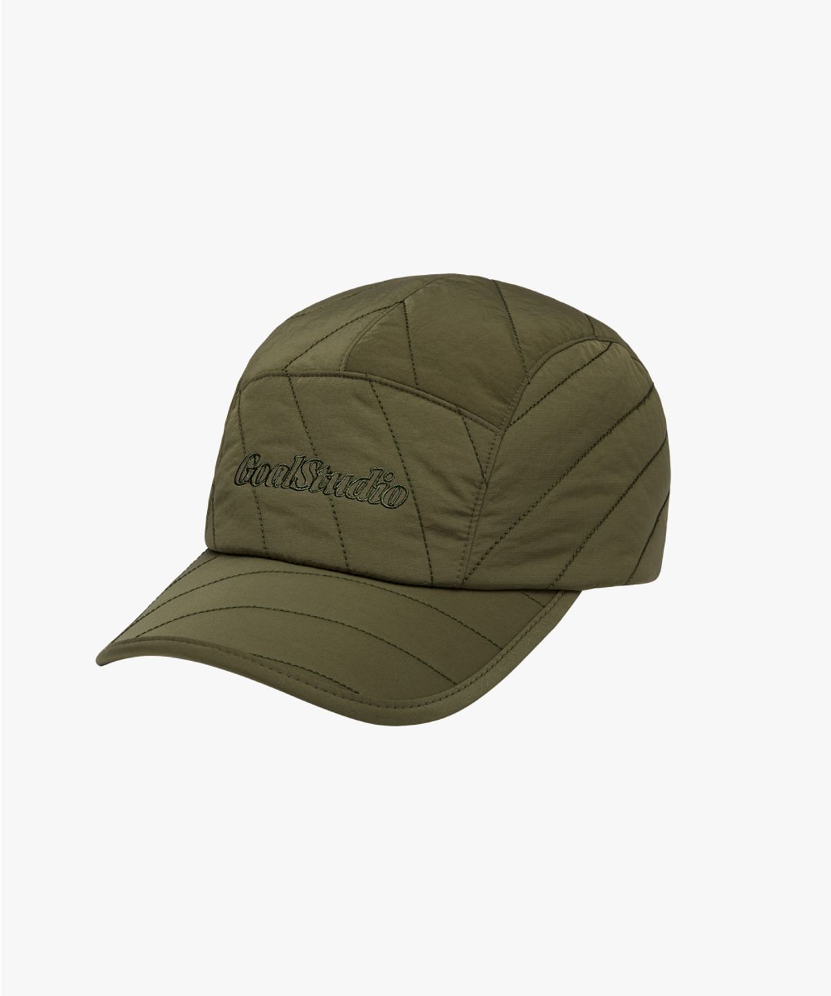 골스튜디오(GOALSTUDIO) SUPERBALL QUILTED CAMP CAP-OLIVE GREEN