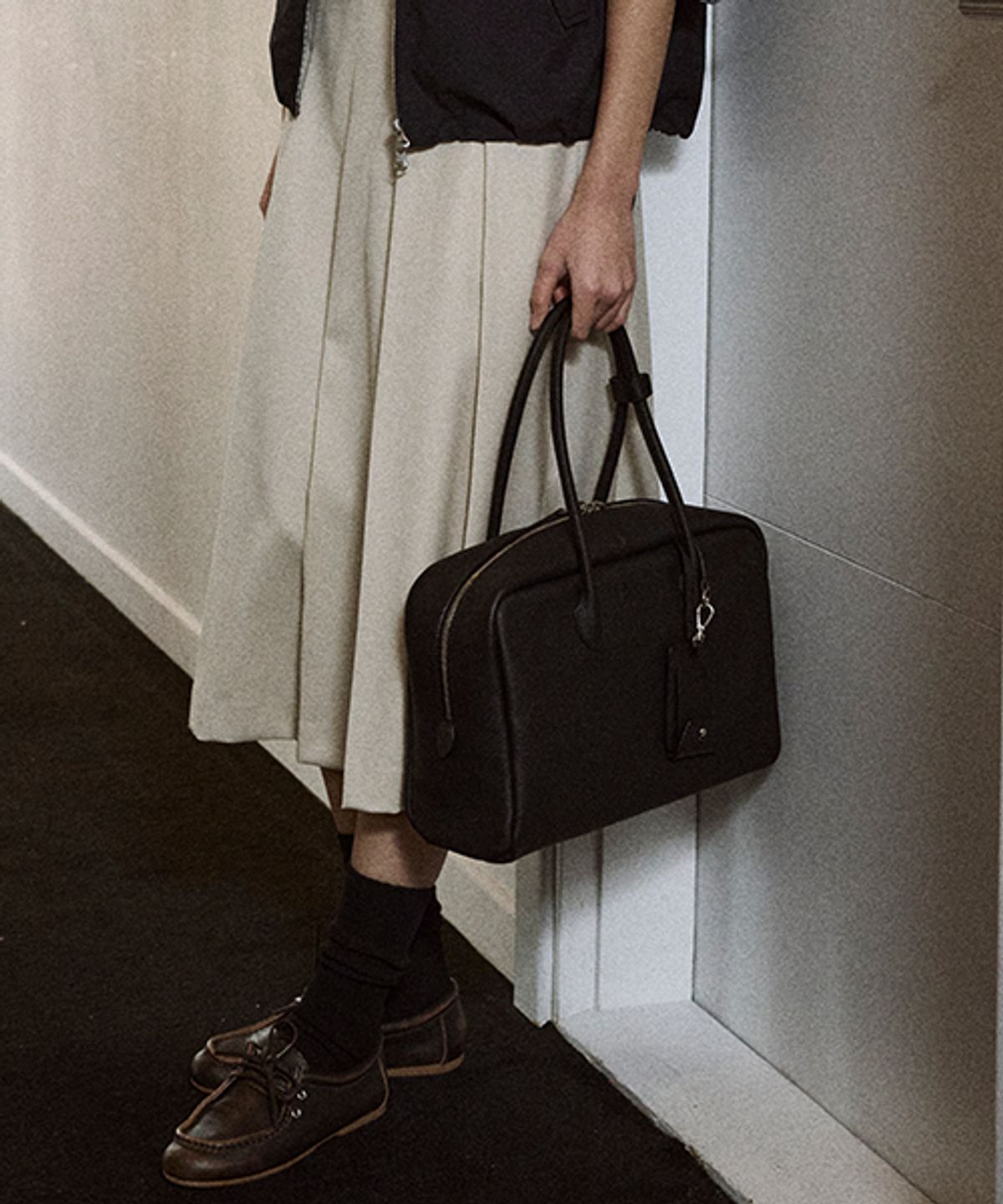 드메이커(DEMAKER) Vetiver bag-black