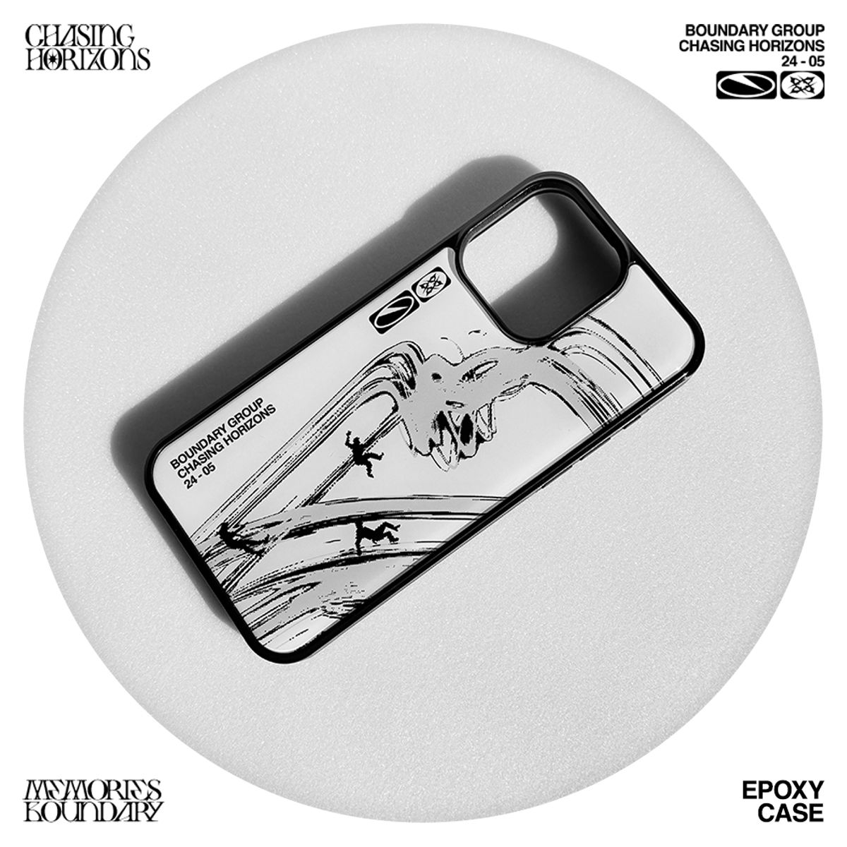 메모리즈바운더리(MEMORIESBOUNDARY) Someone chasing the horizon Phone Case (Epoxy)