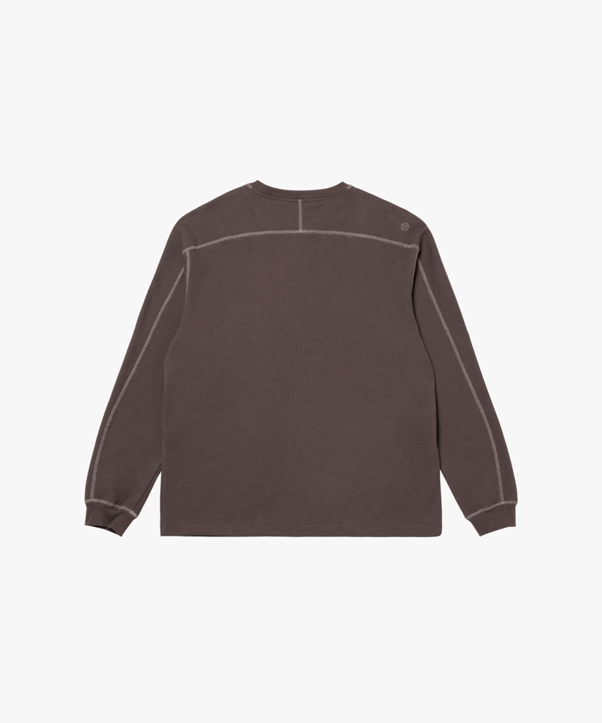 골스튜디오(GOALSTUDIO) WAFFLE LONG SLEEVE TEE-INDIE PURPLE