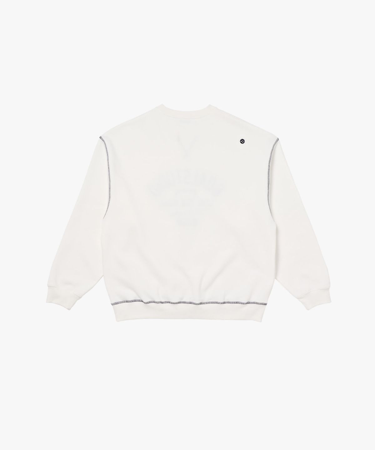 골스튜디오(GOALSTUDIO) VARSITY BRUSHED SWEAT-OFF WHITE