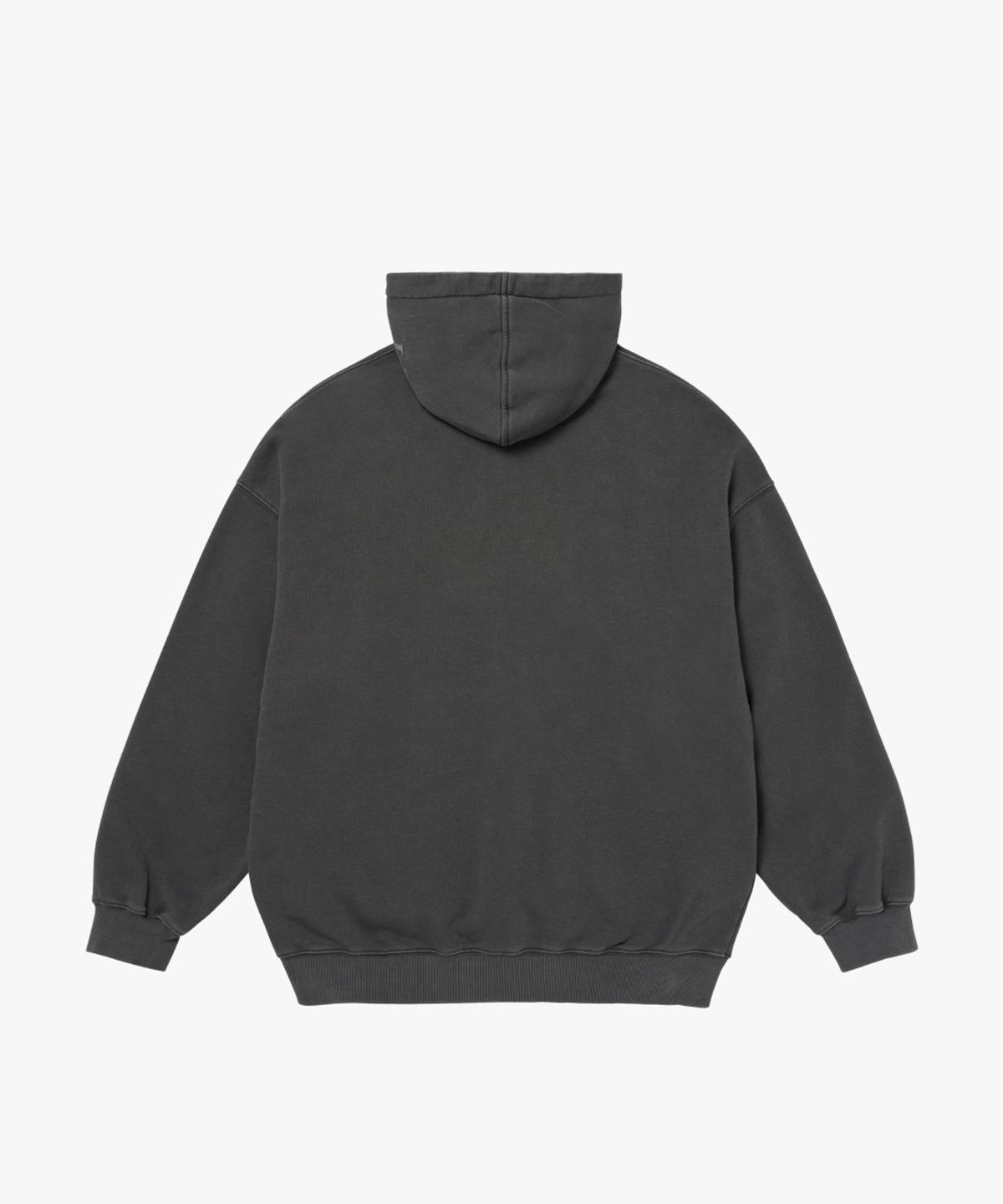 골스튜디오(GOALSTUDIO) RETRO PIGMENT HOODIE-CHARCOAL