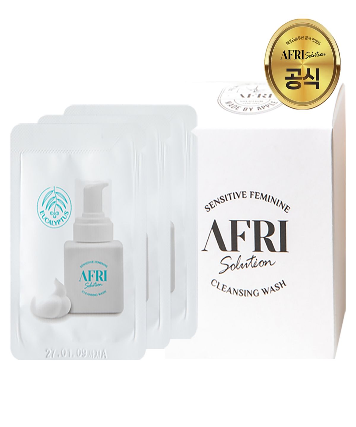 애프리솔루션(AFRISOLUTION) 애프리여성청결제파우치 1BOX (3ml X 30개입)