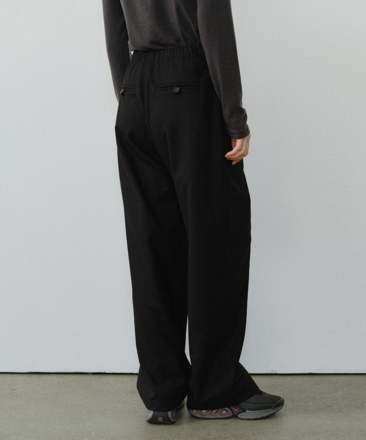 유라고(URAGO) Arthur wool banding pants