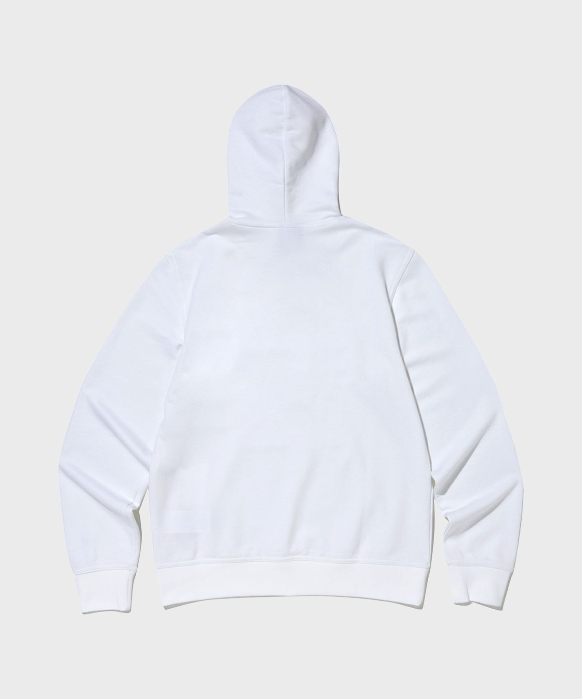 챔피온(CHAMPION) 스몰 스크립트 로고 후드 티셔츠 White