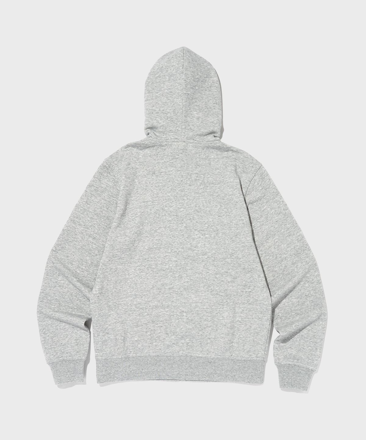 챔피온(CHAMPION) 빅 스크립트 로고 후드 집업 Normal Grey